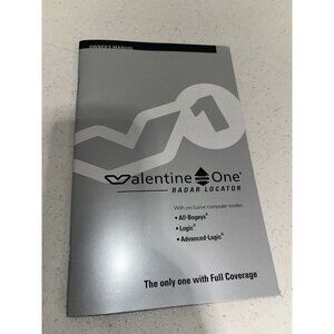 Valentine One V1 Gen 1 Radar Detector Replacement Instruction Manual 28 Pages